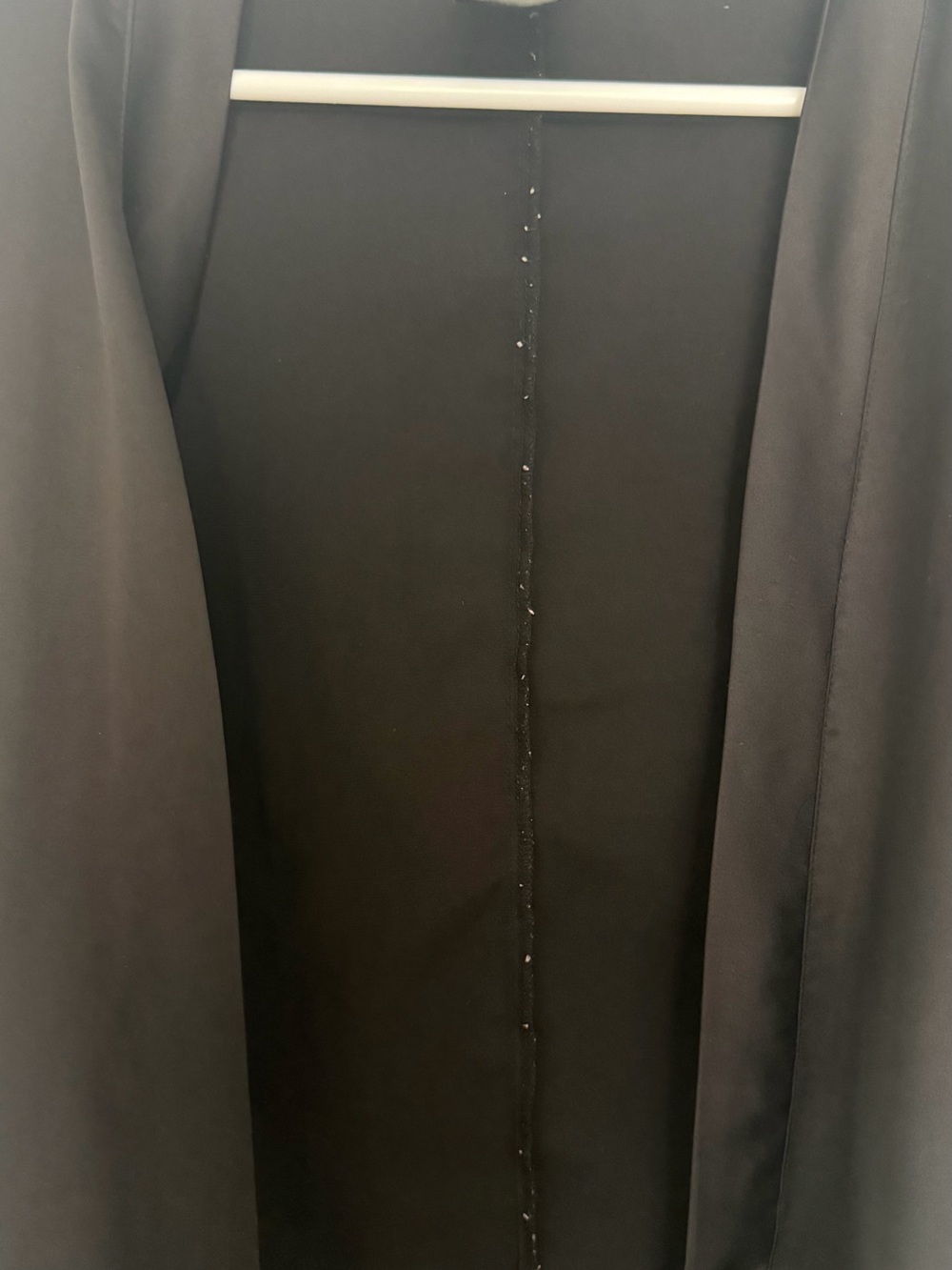 Black Satin Robe - Picture 4 of 4